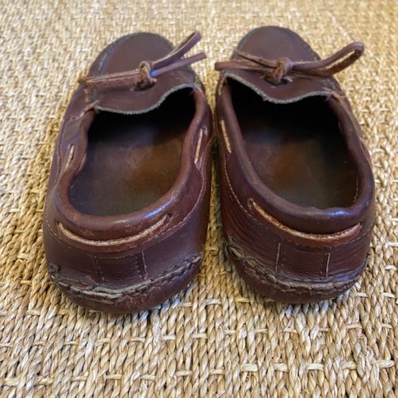 Vintage Leather Mocassins - Dark Brown - Picture 4 of 9